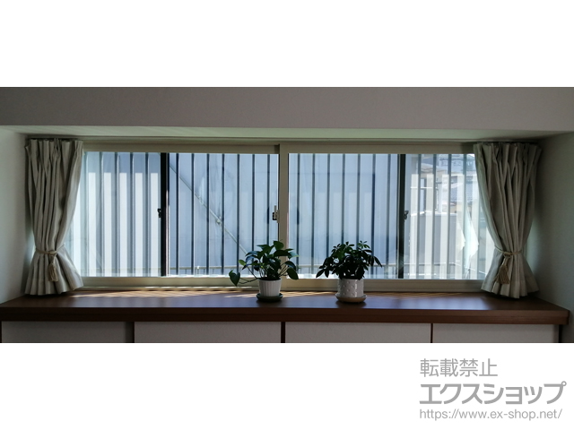 千葉県柏市のの二重窓（内窓） インプラス 引違い窓 2枚建 施工例