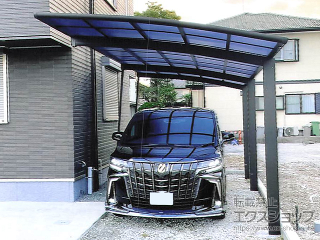 静岡県沼津市ののカーポート レイナポートグラン 延長　積雪〜20cm対応 施工例