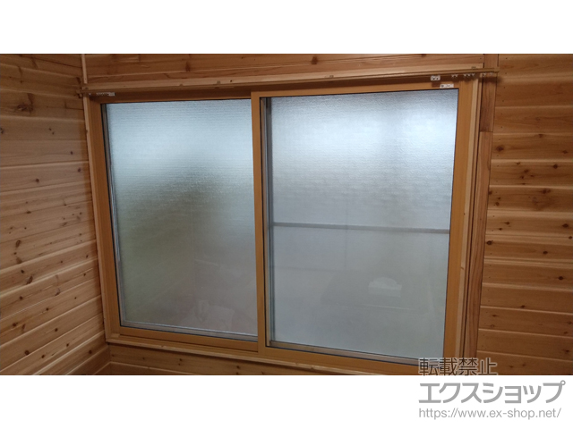 宮崎県日南市のの二重窓（内窓） インプラス 引違い窓 2枚建 施工例