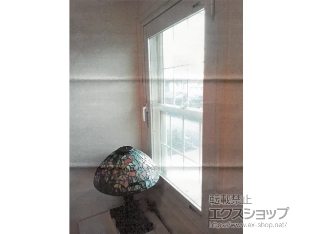 愛知県名古屋市のLIXIL リクシル（トステム）の内窓（二重窓・二重サッシ） インプラス 開き窓 外観左吊元 施工例