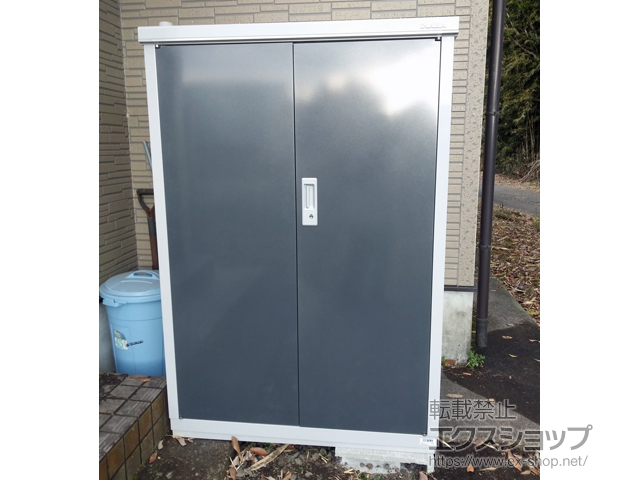 鹿児島県曽於郡大崎町のの物置・屋外倉庫 アイビーストッカー 1100×755×1603（BJX-117D） BJX-117D-CG 施工例