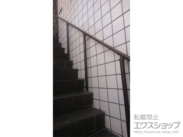 長野県飯田市のの手すり エトランポS2型 フリー支柱タイプ 上部笠木納まり 施工例