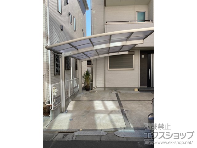 東京都江戸川区ののカーポート レイナポートグラン　積雪〜20cm対応 施工例
