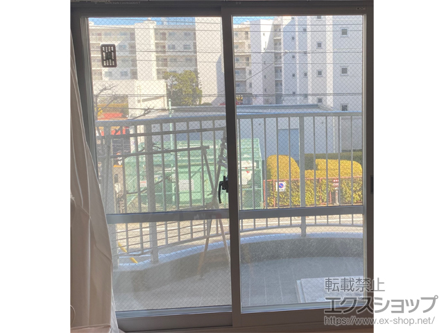神奈川県横浜市のの二重窓（内窓） インプラス 引違い窓 2枚建 施工例