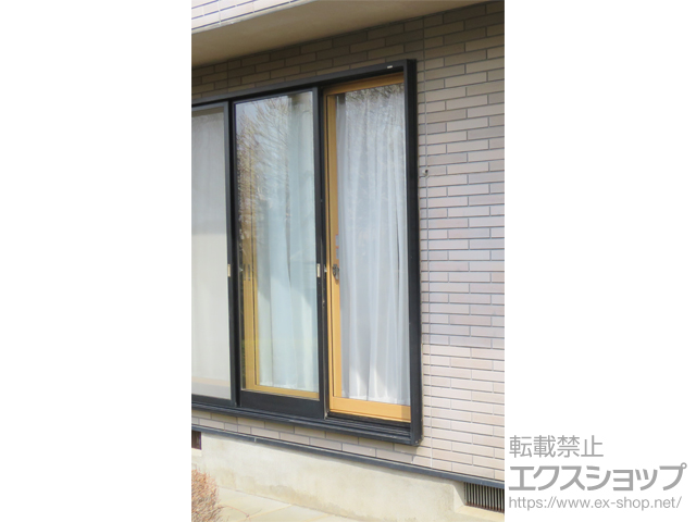 茨城県筑西市のの二重窓（内窓） インプラス 引違い窓 4枚建 施工例