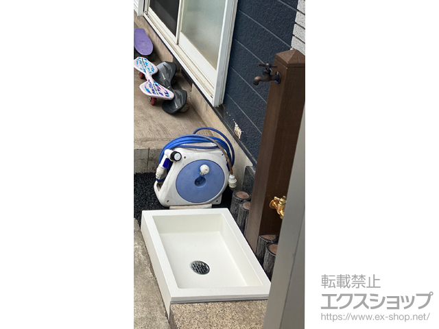 神奈川県横浜市のの立水栓・ガーデンシンク 立水栓ユニット モ・エットL シンプルパンセット　 施工例