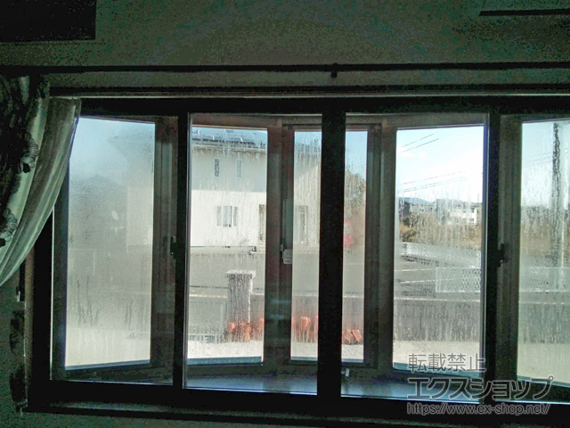 山口県山陽小野田市のの二重窓（内窓） インプラス 引違い窓 4枚建 施工例