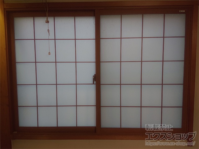 愛知県名古屋市のの二重窓（内窓） インプラス 引違い窓 2枚建 施工例