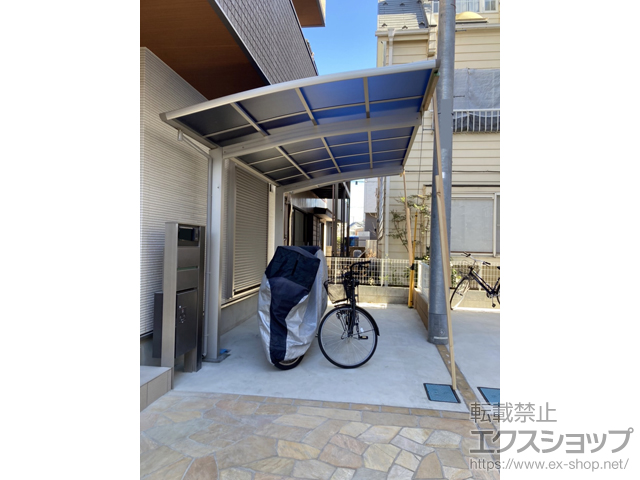 埼玉県ふじみ野市ののカーポート プレシオスポート 積雪〜20cm対応 施工例
