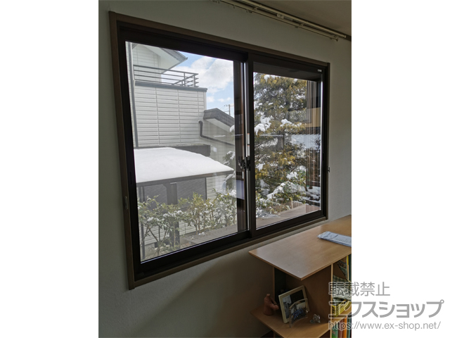 宮城県名取市のの二重窓（内窓） インプラス 引違い窓 4枚建 施工例