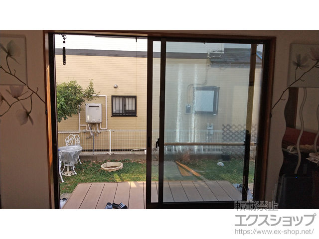 神奈川県横浜市のの二重窓（内窓） インプラス 引違い窓 2枚建 施工例