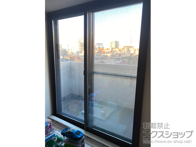 東京都渋谷区のの二重窓（内窓） インプラス 引違い窓 2枚建 施工例