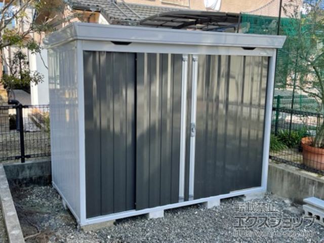 佐賀県小城市のの物置・屋外倉庫 FORTA 一般型 2630×1530×2085 FS-2615S-EB 施工例