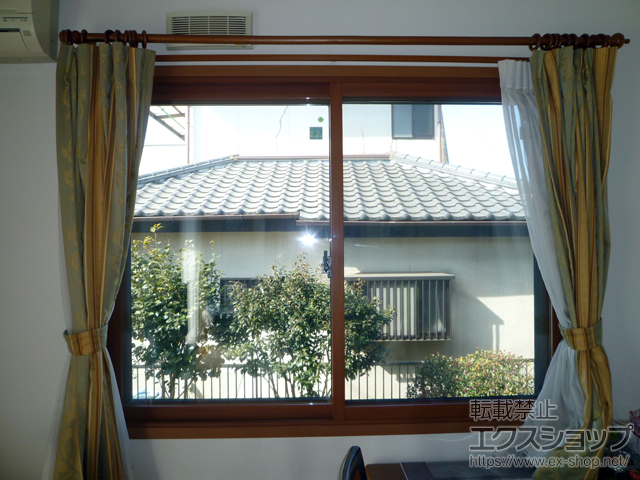 栃木県栃木市のの二重窓（内窓） インプラス 引違い窓 2枚建 施工例