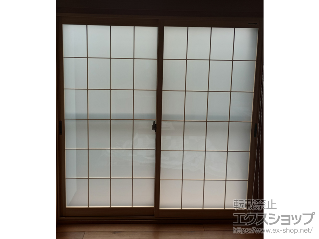 福岡県糟屋郡粕屋町のの二重窓（内窓） 【05／和室下】プラマードU 引違い窓 2枚建 施工例
