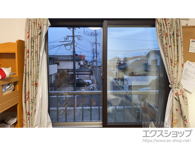 長崎県長崎市のの二重窓（内窓） インプラス 引違い窓 2枚建 施工例
