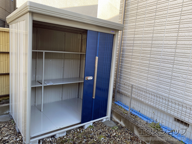 愛知県名古屋市のの物置・屋外倉庫 Mr.ストックマンダンディ 一般型 1832×1406×2110 ND-1814-DB 施工例