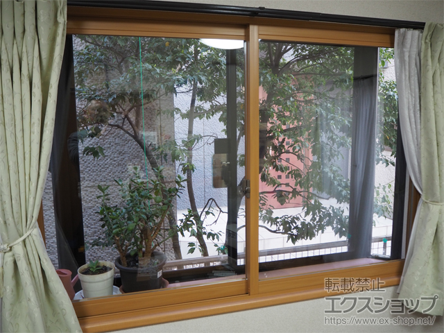 埼玉県北足立郡伊奈町のの二重窓（内窓） プラマードU 引違い窓 2枚建 施工例