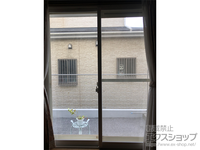 福岡県福岡市のの二重窓（内窓） 【01／1F リビング】インプラス 引違い窓 2枚建 施工例