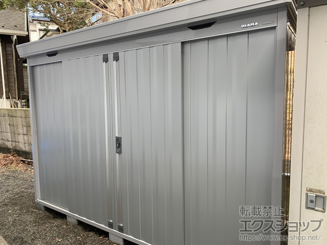神奈川県三浦郡葉山町のの物置・屋外倉庫 FORTA 一般型 3050×950×2085 FS-3009S-PS 施工例