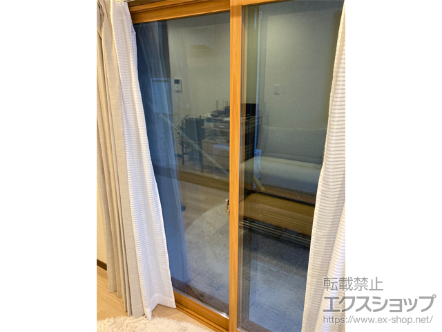 三重県名張市のの二重窓（内窓） 【01／リビング 掃出し】インプラス 引違い窓 2枚建 施工例