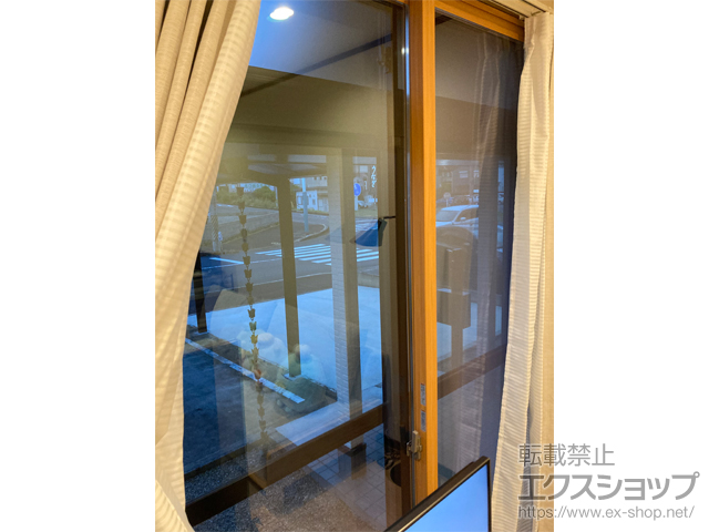 三重県名張市のの二重窓（内窓） 【02／ダイニング 中窓】インプラス 引違い窓 2枚建 施工例