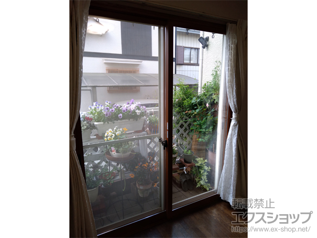 千葉県柏市のの二重窓（内窓） インプラス 引違い窓 2枚建 施工例
