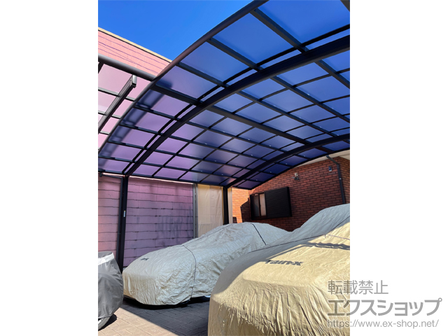 神奈川県川崎市ののカーポート レイナツインポートグラン　積雪〜20cm対応 施工例