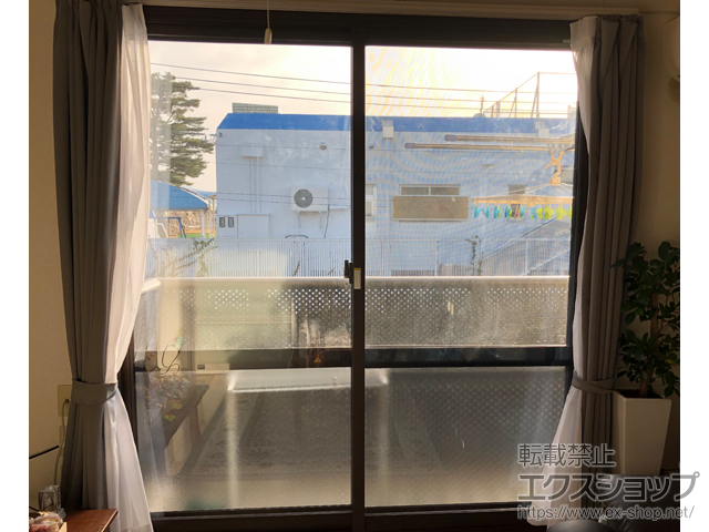 宮城県仙台市のの二重窓（内窓） プラメイクEII 引違い窓 2枚建 テラスタイプ 施工例