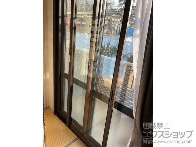 宮城県仙台市のの二重窓（内窓） プラメイクEII 引違い窓 2枚建 テラスタイプ 施工例