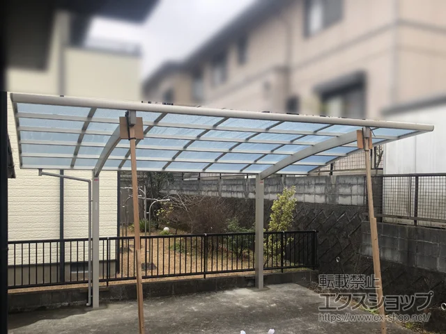 大分県大分市のYKKAPのカーポート レイナポートグラン　積雪～20cm対応 施工例