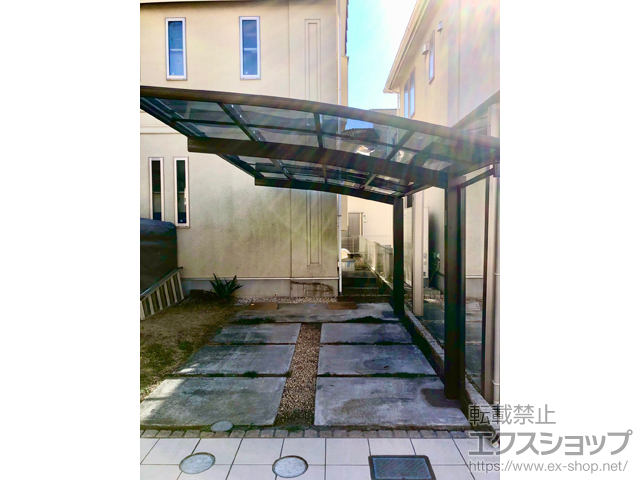 千葉県印西市ののカーポート プレシオスポート 積雪〜20cm対応 施工例