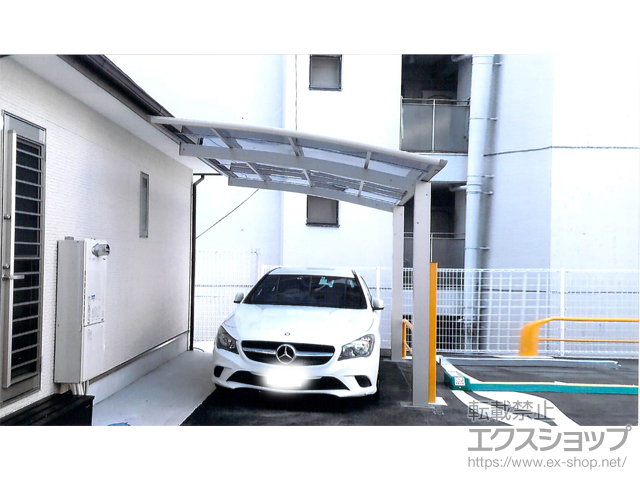 兵庫県神戸市ののカーポート プレシオスポート 積雪〜20cm対応 施工例