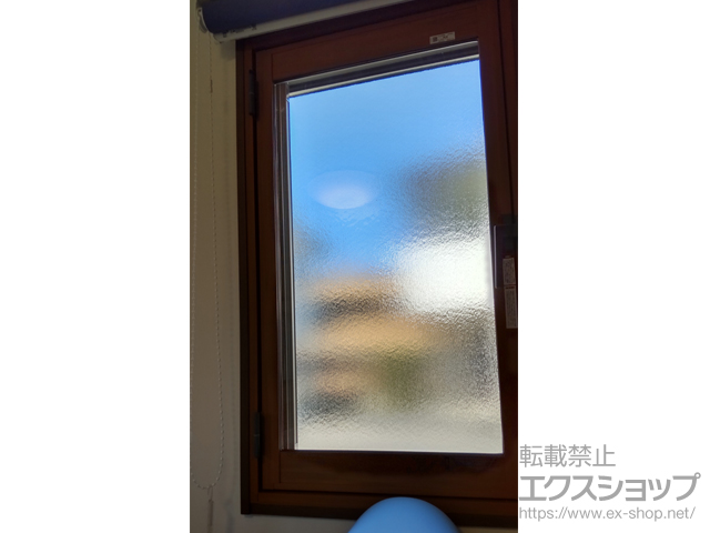 鹿児島県鹿屋市のの二重窓（内窓） インプラス 開き窓 外観右吊元 施工例