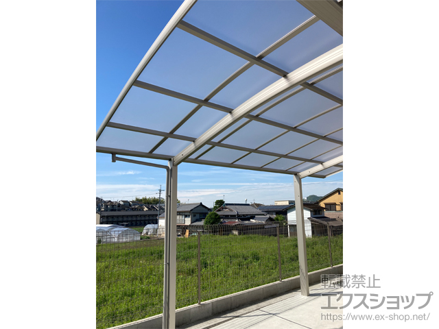 京都府京都市ののカーポート プレシオスポート ワイド 積雪〜20cm対応 施工例