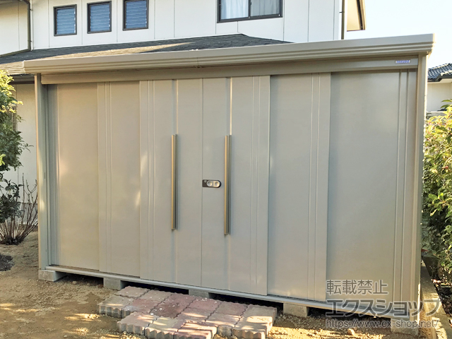 大分県大分市のの物置・屋外倉庫 Mr.ストックマンダンディ 一般型 3600×1590×2110 ND-3615-W 施工例