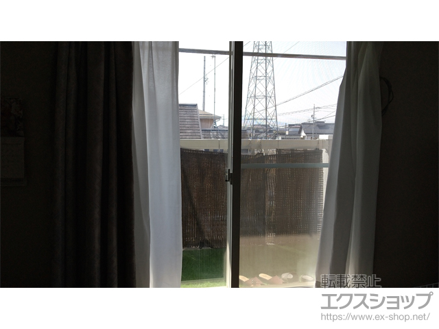 長野県長野市のの二重窓（内窓） インプラス 引違い窓 2枚建 施工例