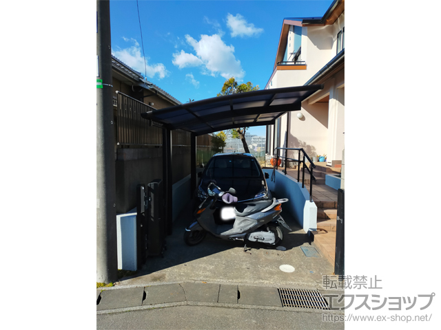 千葉県松戸市ののカーポート レイナポートグラン　積雪〜20cm対応 施工例