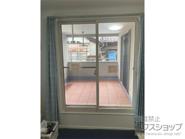 石川県金沢市のの二重窓（内窓） インプラス 引違い窓 2枚建 施工例
