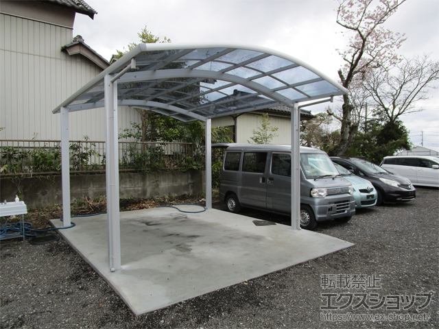 埼玉県春日部市ののカーポート レイナツインポートグラン　積雪〜20cm対応 施工例