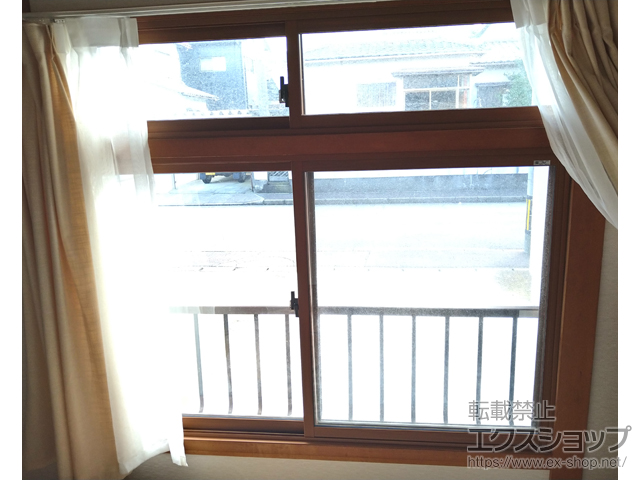 石川県加賀市のの二重窓（内窓） インプラス 引違い窓 2枚建 施工例