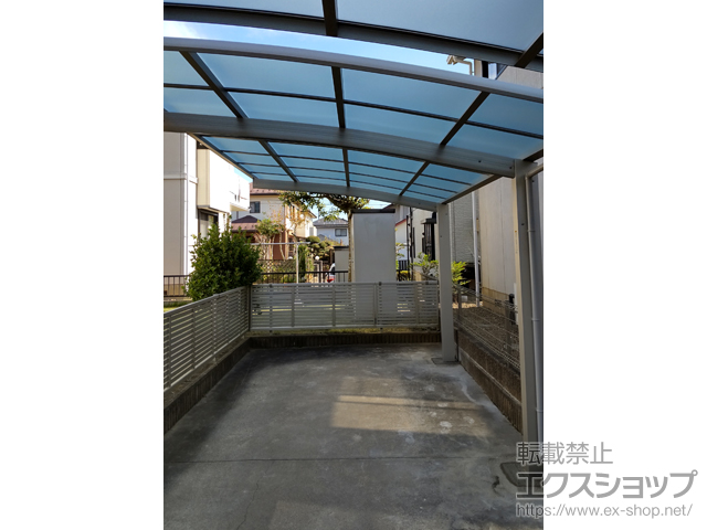 茨城県小美玉市ののカーポート アリュース　積雪〜20cm対応 施工例