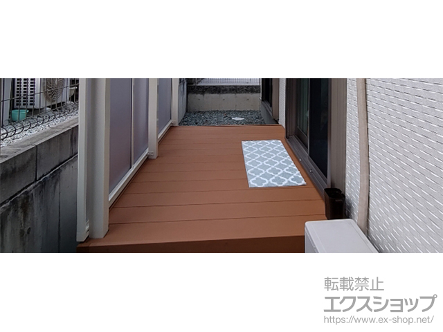 奈良県葛城市ののウッドデッキ マージウッドデッキ 施工例