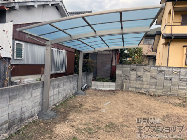香川県さぬき市ののカーポート アリュース　積雪〜20cm対応 施工例
