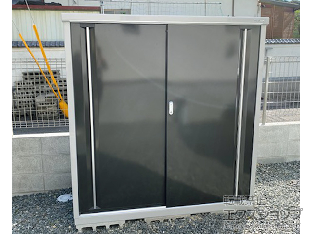 広島県呉市のの物置・屋外倉庫 シンプリー 一般型 1520×905×1603 MJX-159D-EB 施工例