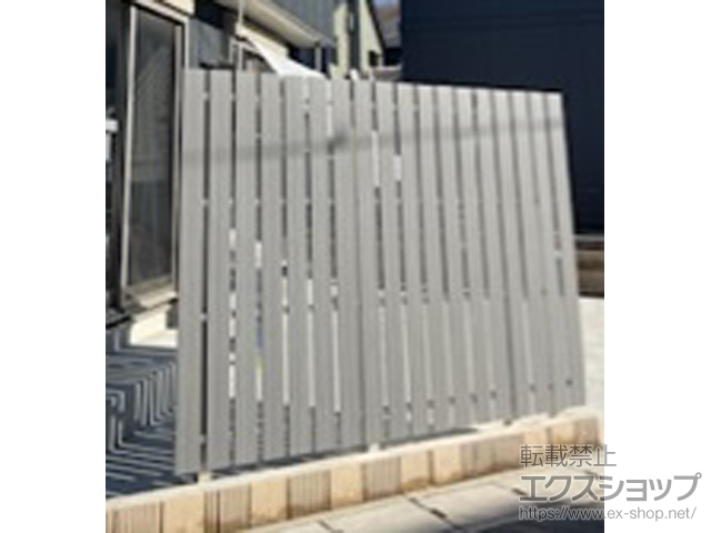 千葉県船橋市ののフェンス・柵 タテイタスタイル 120サイズ（隙間20mm）高尺タイプ 施工例