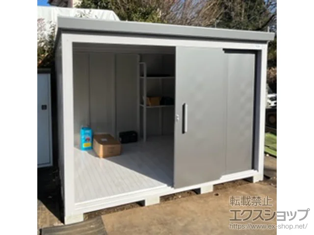 東京都町田市のサンキンの物置・収納・屋外倉庫 レスパス LES-2823(GM) 一般型 2835×2314×2100 LES-2823(GM)-GM 施工例