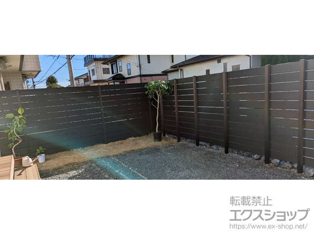 神奈川県伊勢原市ののフェンス・柵 プラド/one(ワン)フェンス ジョイントあり仕様 施工例