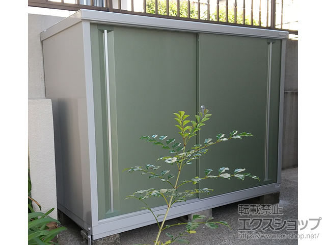 神奈川県横浜市のの物置・屋外倉庫 シンプリー 一般型 1740×755×1303 MJX-177C-P-JG 施工例