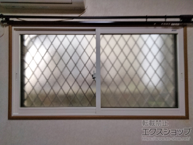 東京都豊島区のの二重窓（内窓）、面格子・窓格子 インプラス 引違い窓 2枚建 施工例